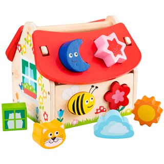 Shape sorting house